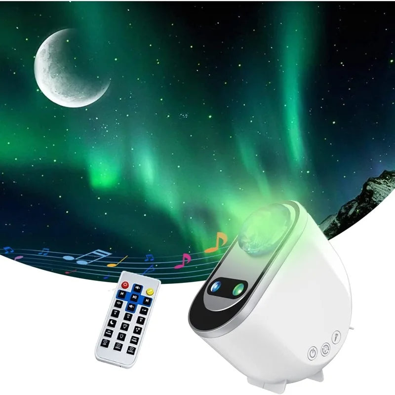Aurora Galaxy Star Projector Night Light