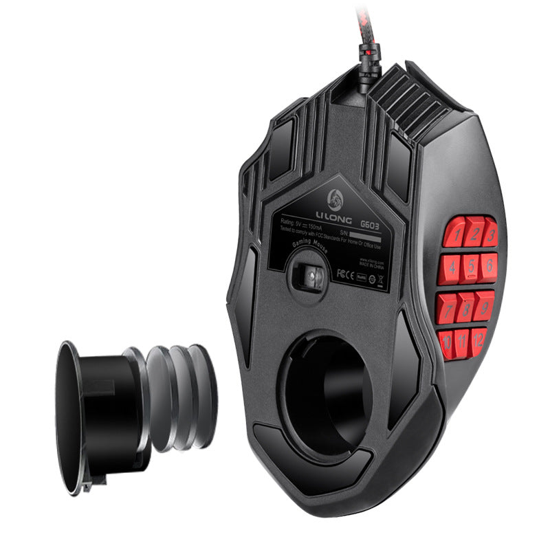 Wired Mechanical Multi-Button Gaming Mouse