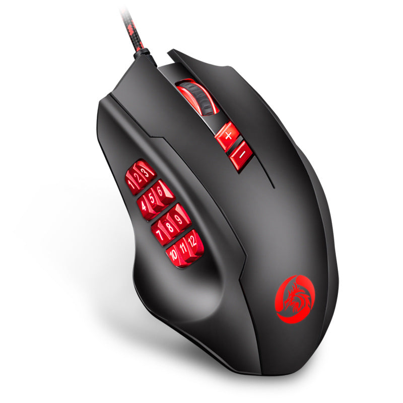 Wired Mechanical Multi-Button Gaming Mouse