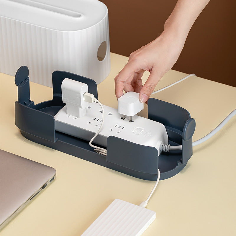 Cable Management Storage Box & Cord Organizer