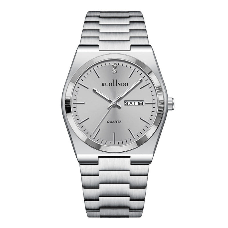 Ultra-Thin Steel Quartz Men's Watch