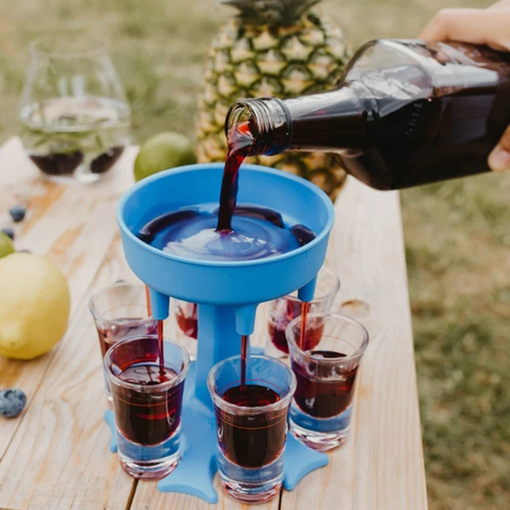 6-Port Wine Dispenser & Funnel Set