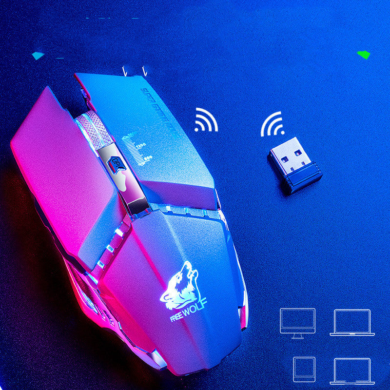 Rechargeable RGB Mechanical Gaming Mouse