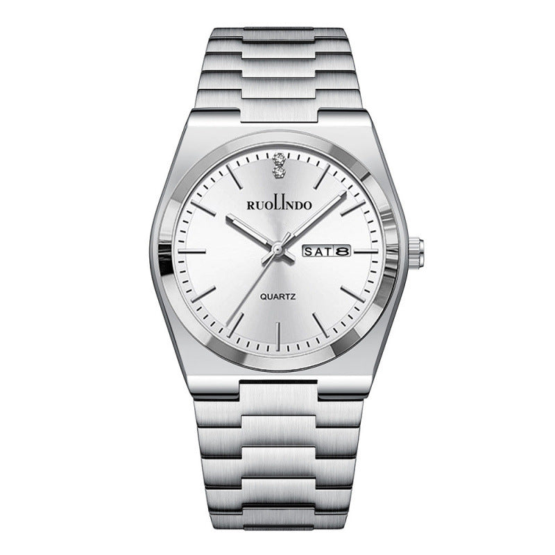 Ultra-Thin Steel Quartz Men's Watch