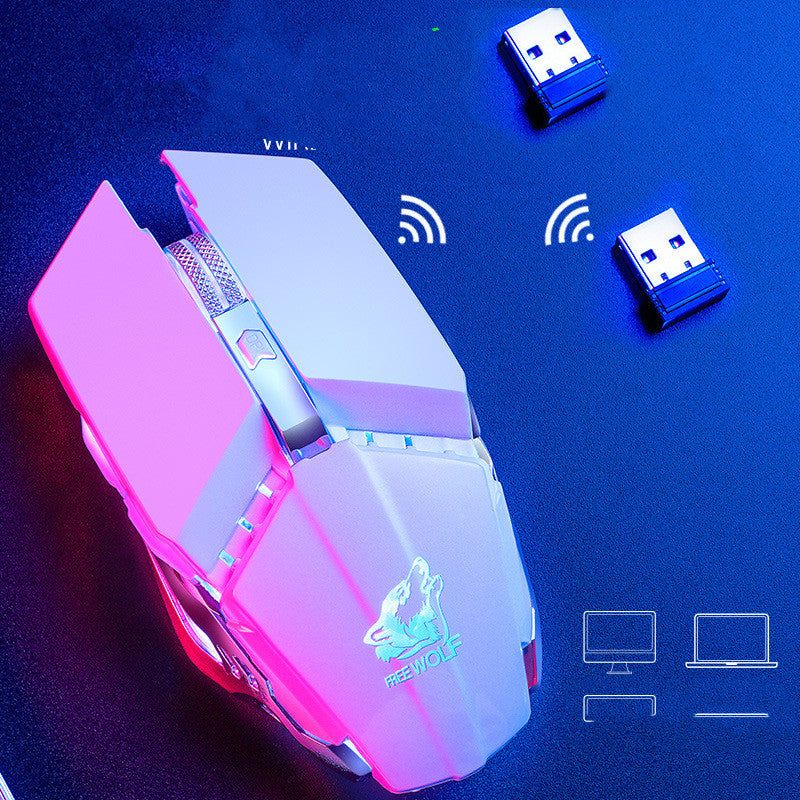 Rechargeable RGB Mechanical Gaming Mouse