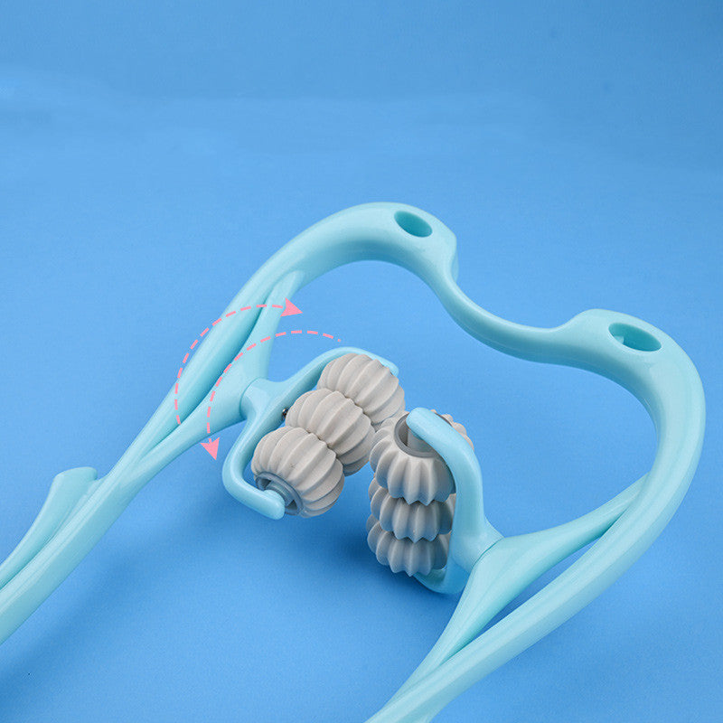 Six-Wheel Manual Neck Massage Roller