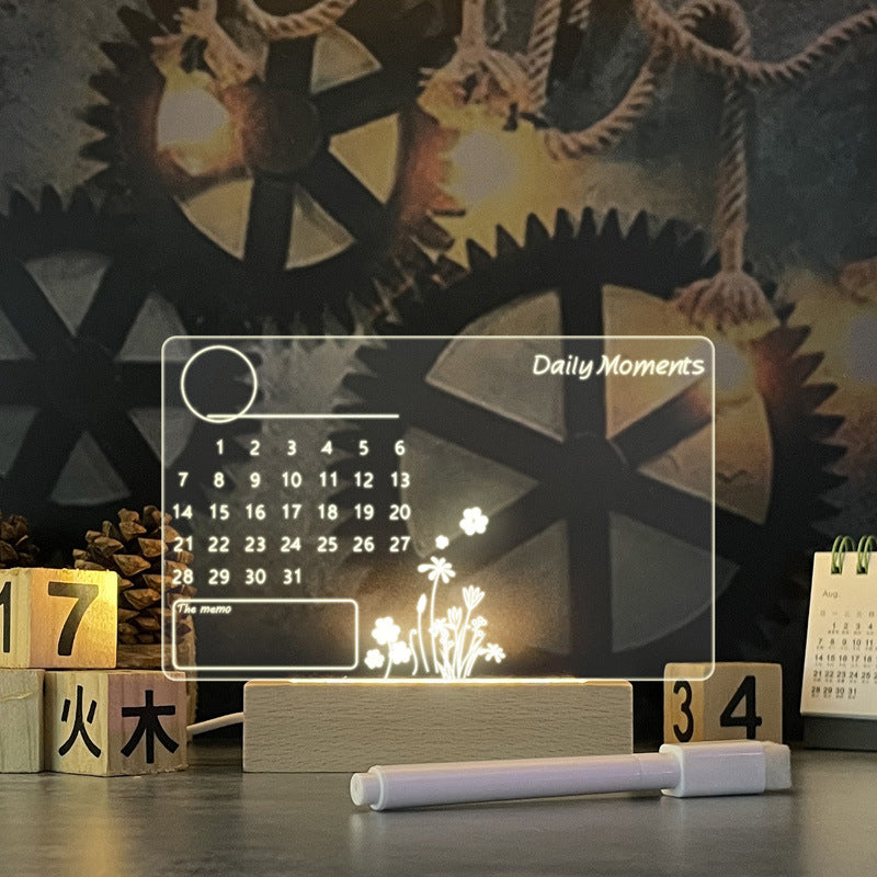 LED Message Board Night Light