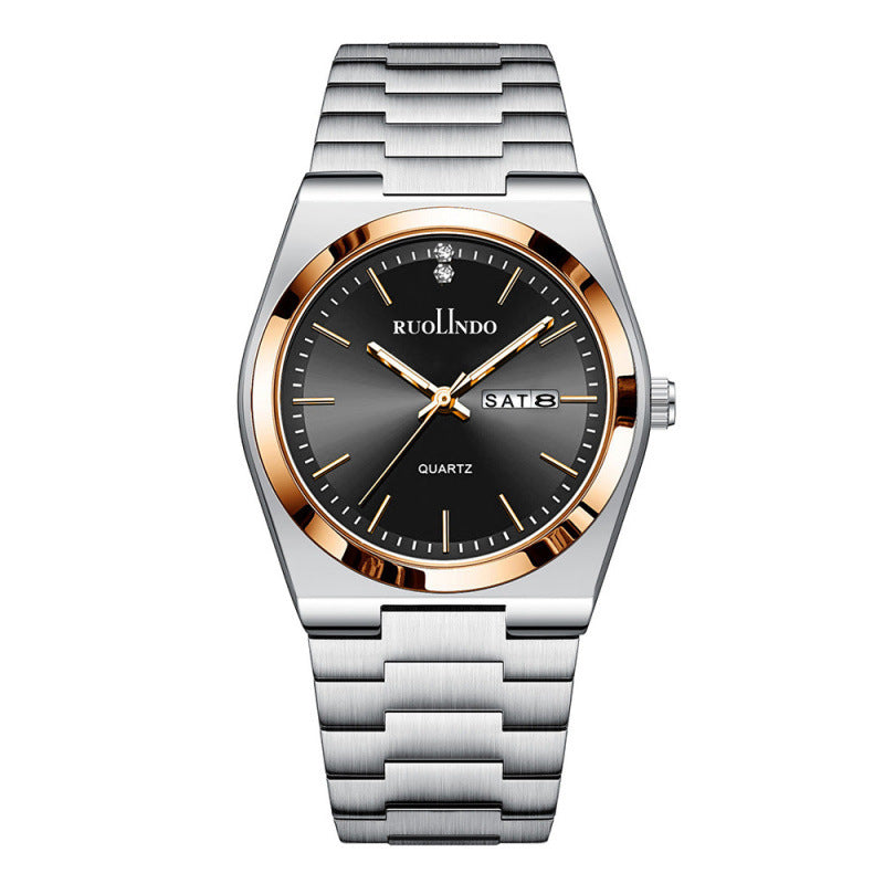 Ultra-Thin Steel Quartz Men's Watch