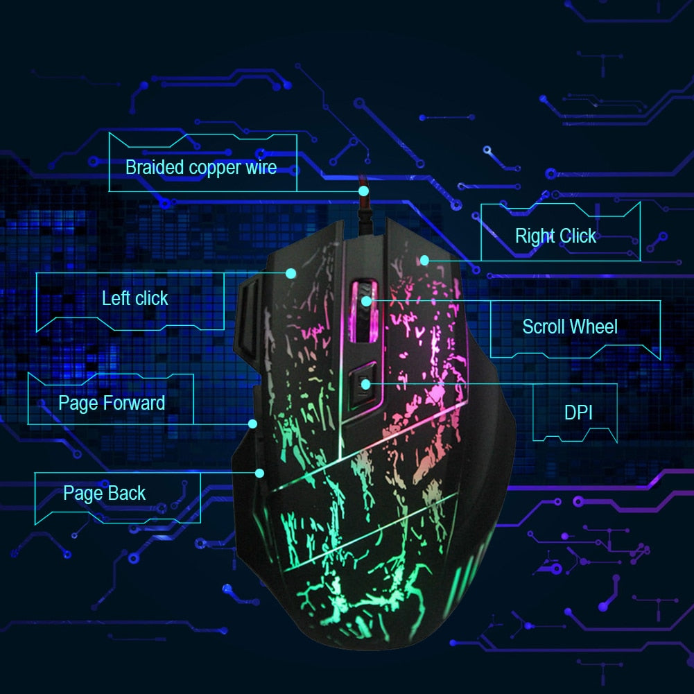RGB Wired Gaming Mouse