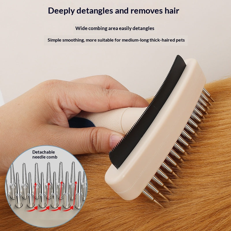 Pet Deshedding Grooming Brush