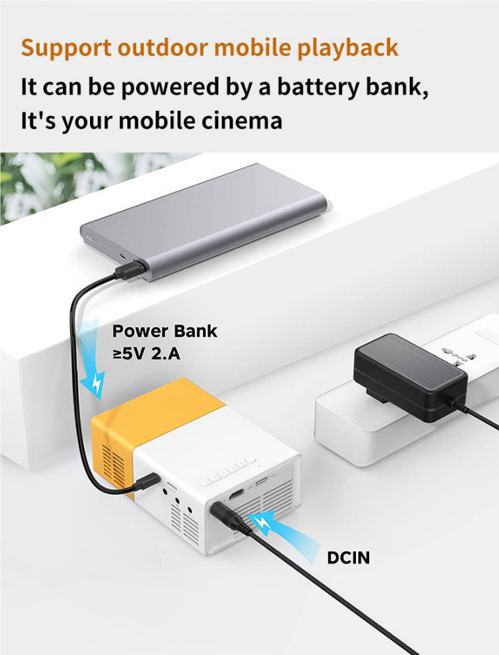 T300 Mini HD 1080P Projector