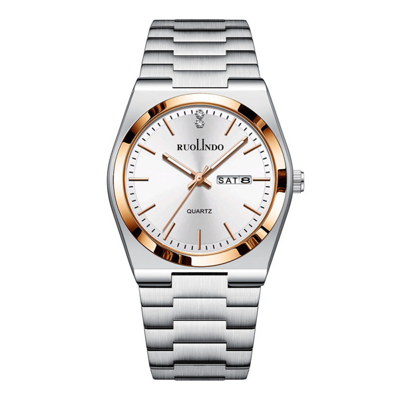 Ultra-Thin Steel Quartz Men's Watch