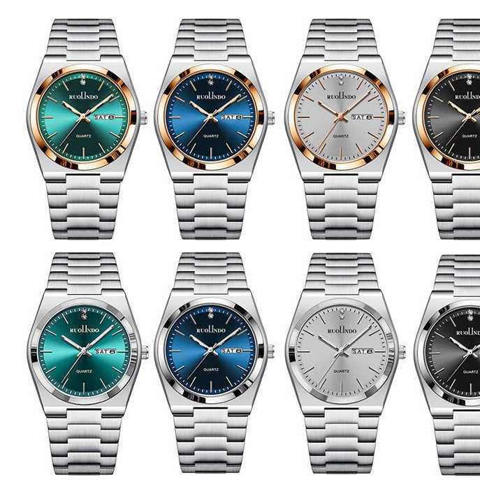 Ultra-Thin Steel Quartz Men's Watch
