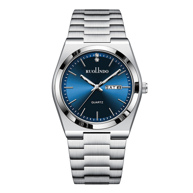 Ultra-Thin Steel Quartz Men's Watch