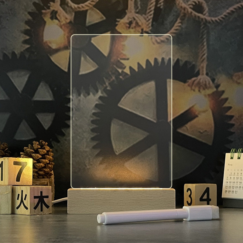 LED Message Board Night Light