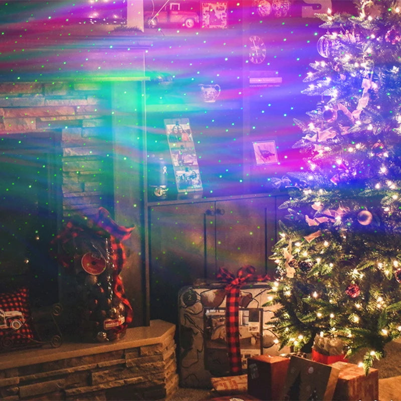 Aurora Galaxy Star Projector Night Light