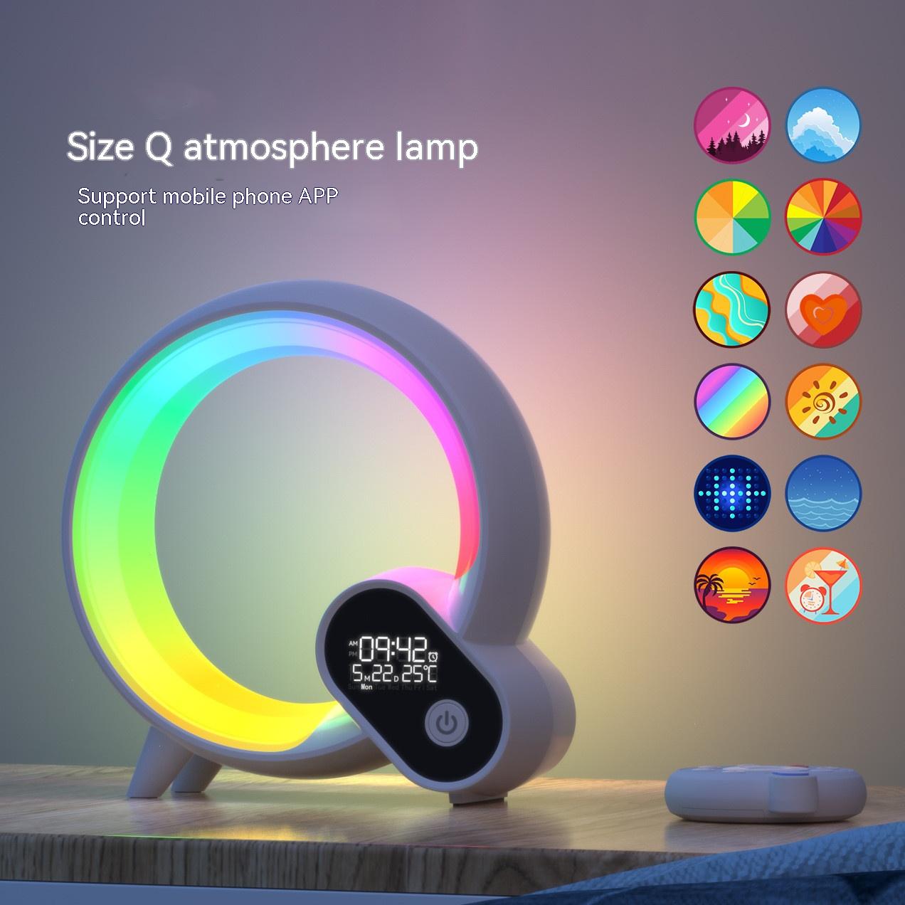 Creative Q Sunrise Alarm Clock Bluetooth Atmosphere Light